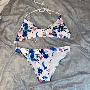 floral bikini set